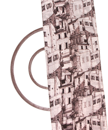 White Colour Abstarct Digital Printed Pure Muslin Fabric